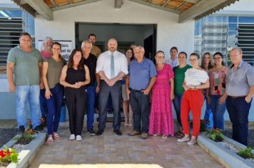 Foto - Estivemos reunidos hoje no gabinete do prefeito Ireneu, com o Excelentíssimo Dr. Ítalo Mário Bazzo Jr., Juiz da Comar
