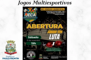 Abertura dos Jogos do JECA! 