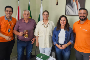 Gestor de Parcerias Corporativas visita a prefeitura