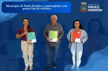 Município de Paulo Frontin é contemplado com quatro kits de robótica