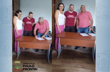 O prefeito Ireneu Zacharias assinou, no dia 30 de janeiro de 2026, o Termo de Colaboração com a APAE (Associação de Pais e Amigos dos Excepcionais), garantindo o repasse de recursos financeiros para a entidade ao longo deste ano.