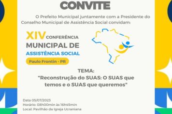 XIV Conferência Municipal de Assistência Social