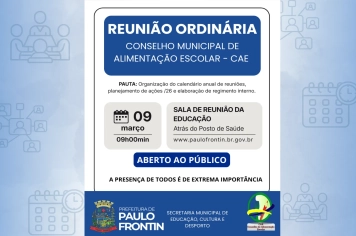 Atenção - Alteração de DATA!