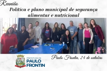 Política e plano municipal de segurança alimentar e nutricional