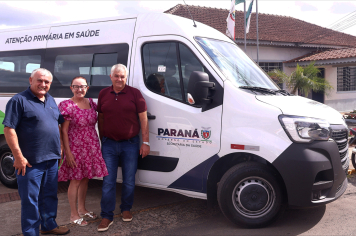 NOVO VEÍCULO PARA O TRANSPORTE DE PACIENTES EM PAULO FRONTIN