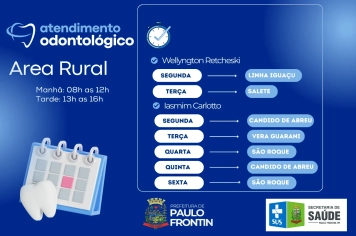 Atendimento Odontológico Área Rural 