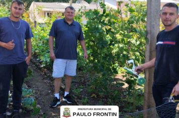 VISITA DO SECRETÁRIO DE AGRICULTURA NO COLÉGIO ESTADUAL FRANCISCO GAWLOUSKI