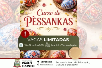 Curso de Pêssankas – Vagas Limitadas!