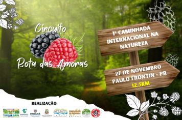 1ª CAMINHADA INTERNACIONAL NA NATUREZA - CIRCUITO ROTA DAS AMORAS