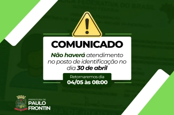 Comunicado!