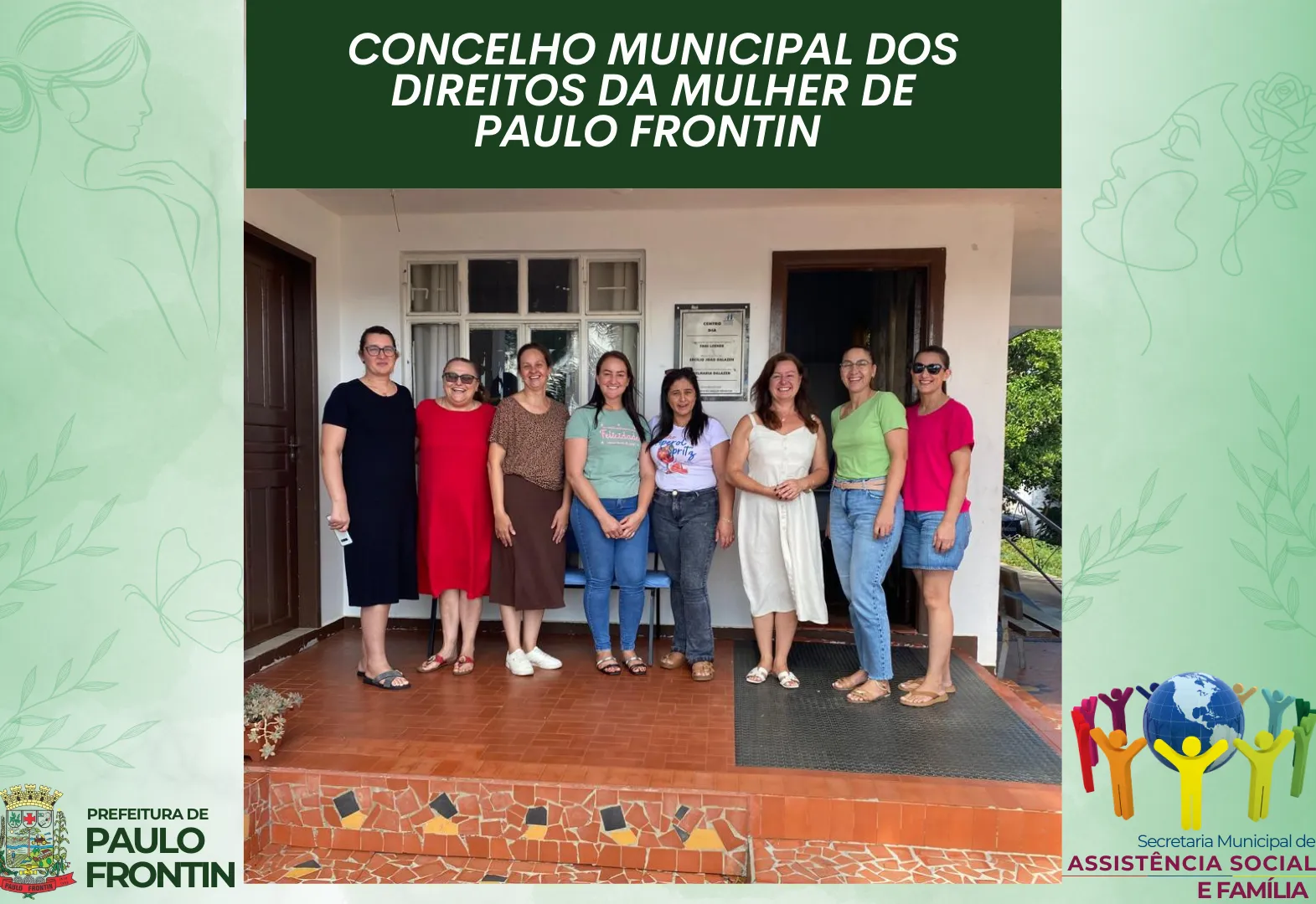 concelho municipal dos direitos da mulher de paulo frontin!