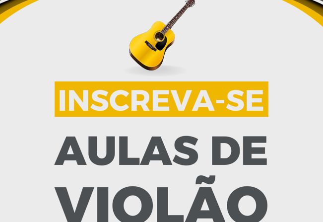 Tem interesse em fazer aulas de violão?