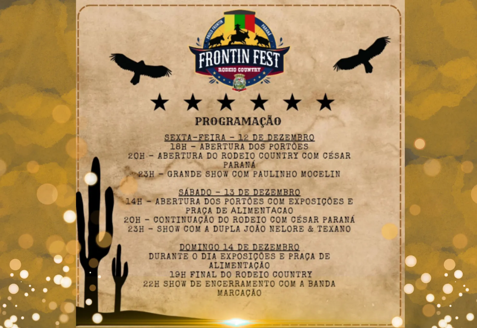 A contagem regressiva começou! É HOJE!