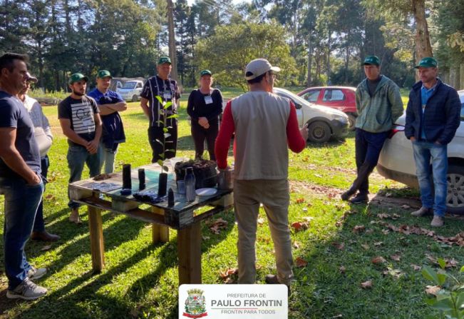 CURSO DE CULTIVO DE ERVA-MATE FOI CONCLUIDO