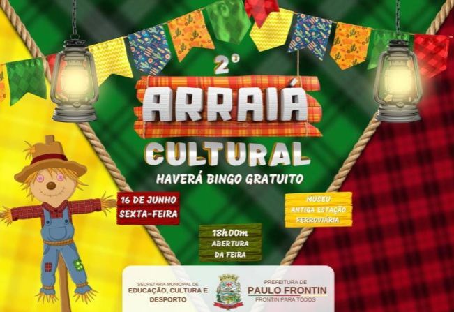 Vem para o Arraiá Cultural! 