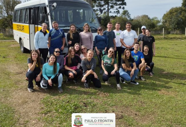 PAULO FRONTIN PARTICIPA DA IV CAMINHADA CIRCUITO PINHEIRO DE PEDRA EM PRUDENTÓPOLIS