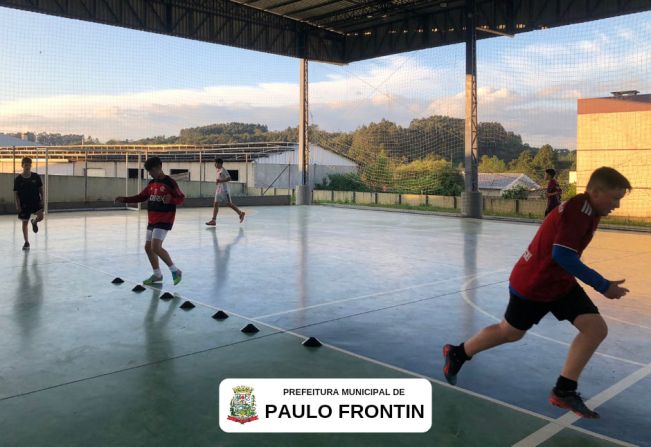 INÍCIO AOS TREINAMENTOS DE FUTSAL DA EQUIPE SUB 15