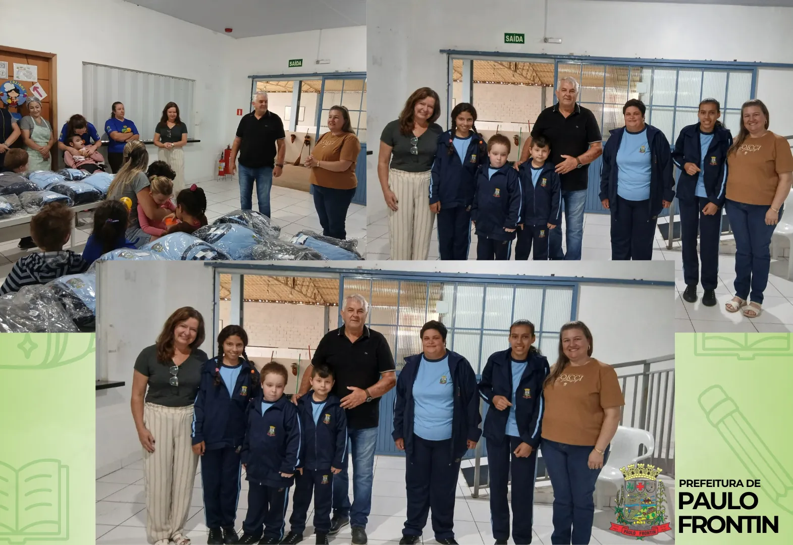 Entrega de Uniformes e Kits Escolares na APAE.
