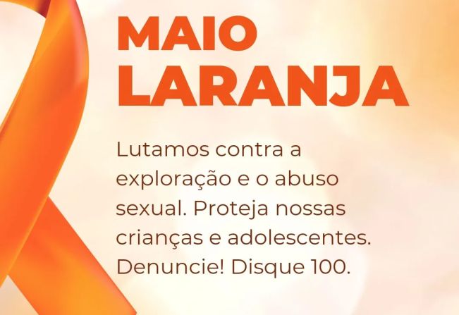 CONVITE - PASSEATA MAIO LARANJA 